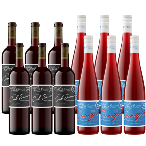 Union Sacr Cabernet Sauvignon/Sangio (12 fl.) - med fri fragt