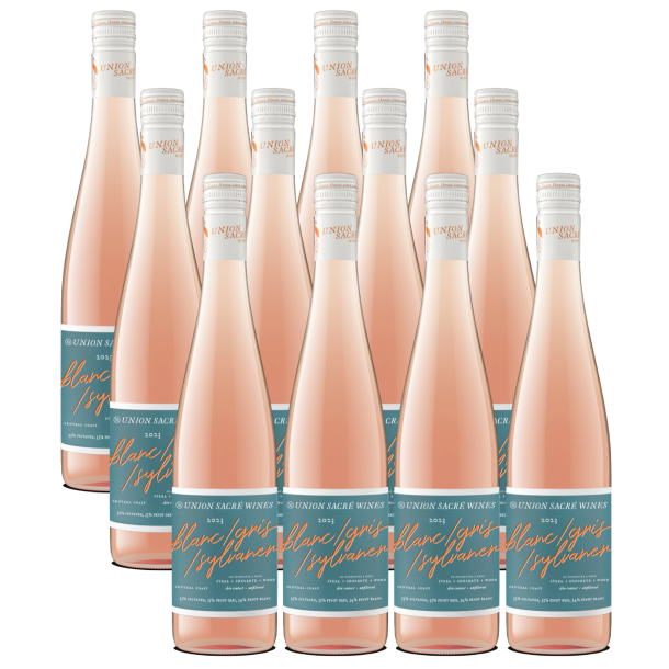 Union Sacr Blanc/Gris/Sylvaner 2023(12 fl.) - med fri fragt