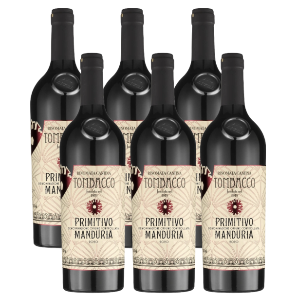 Tombacco Primitivo di Manduria 2025 (6 fl.)