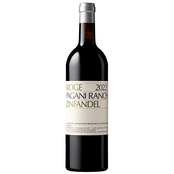 Ridge Vineyards Pagani Ranch Zinfandel 2022