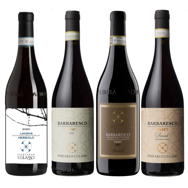 Piercarlo Culasso Nebbiolo-pakke (4 fl.)