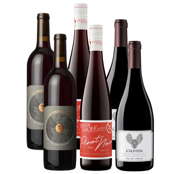 Californisk pinot-kasse (6 fl.)