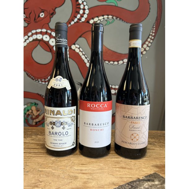 Guiseppe Rinaldi, Tre Tine, Barolo 2021 - Pakke