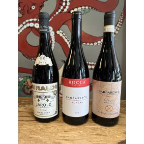 Guiseppe Rinaldi, Tre Tine, Barolo 2019 - Pakke 