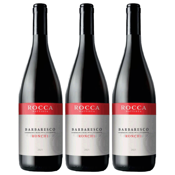 Rocca fu Batista Ronchi Barbaresco 2021 (3 fl.)