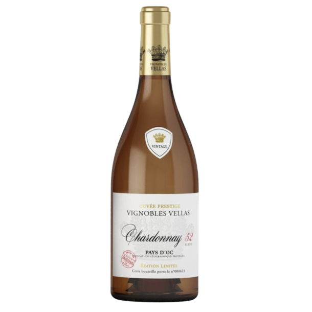 Vignobles Vellas, Chardonnay, Blend 52